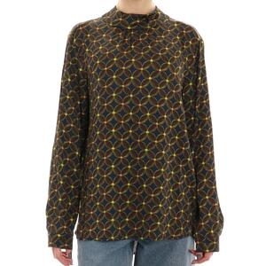 BLUSA OPTICAL ANONYME MARRONE